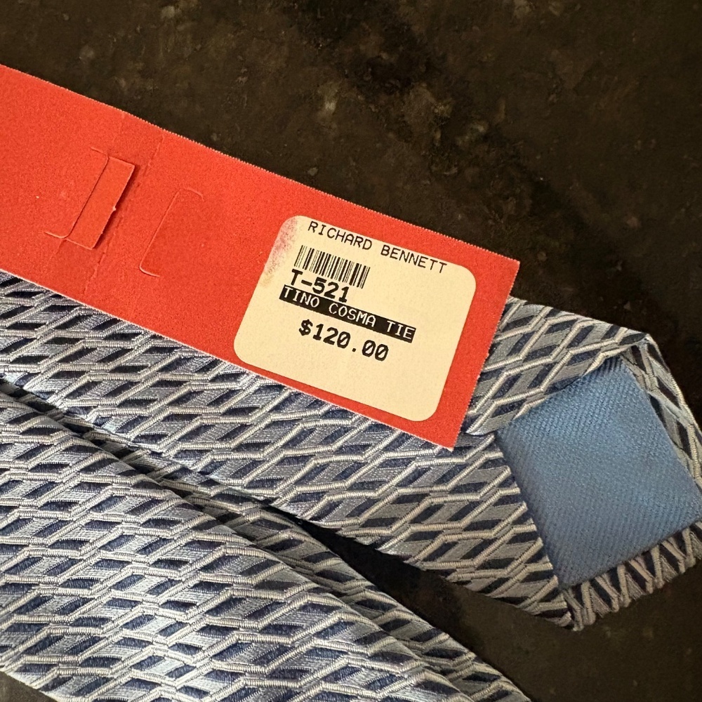 NWT ๐ฎ๐น designer Tino Cosma Designer Silk Tie - Picture 5 of 7
